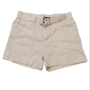 Vince linen blend Belted style  shorts sz XS